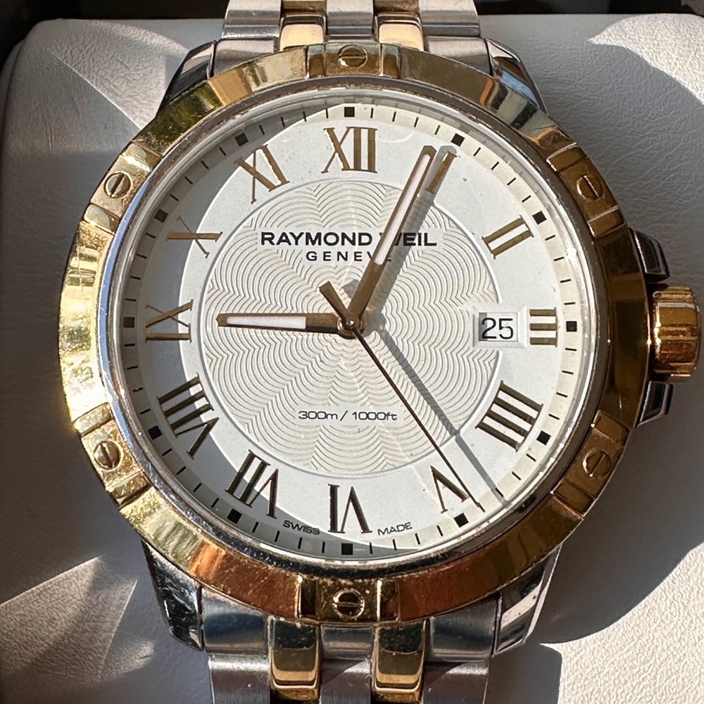 Raymond Weil Gold and Silver Watch